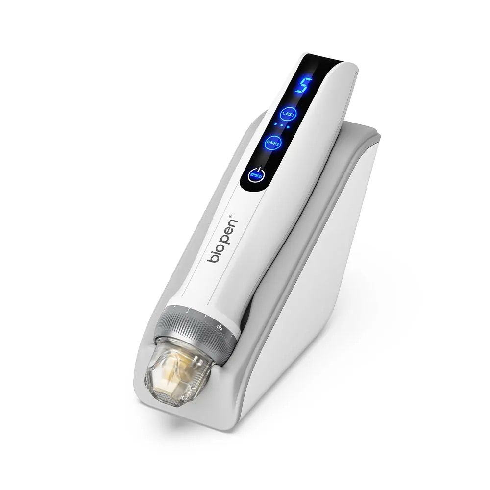 Bio Pen Q2 By Dr. Pen 3-in-1 Microneedling Pen With LED Light Therapy and Microcurrent - Ageless Aesthetics